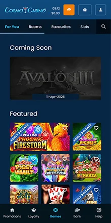 cosmo casino mobile