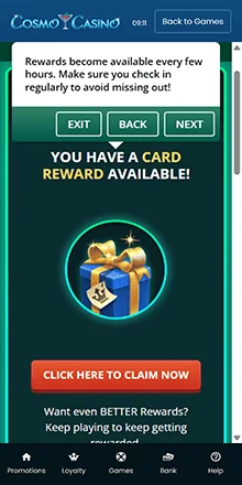 cosmo casino welcome bonus